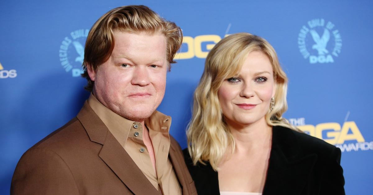 Jesse Plemons and Kirsten Dunst on the red carpet for the DGA Awards