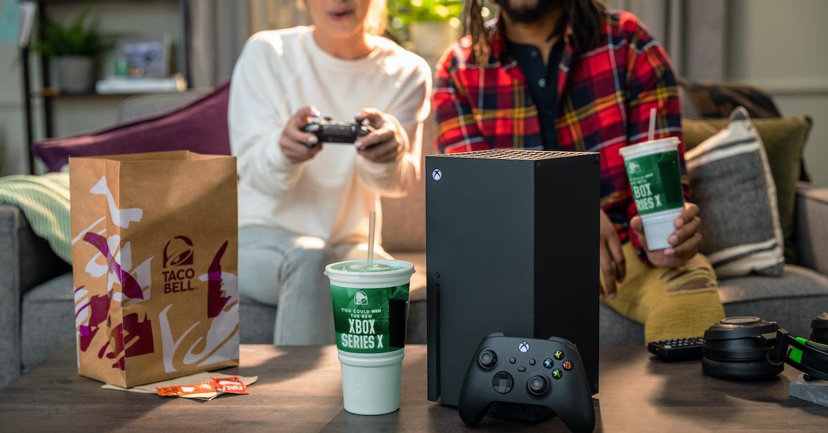 Taco bell deals chalupa box xbox