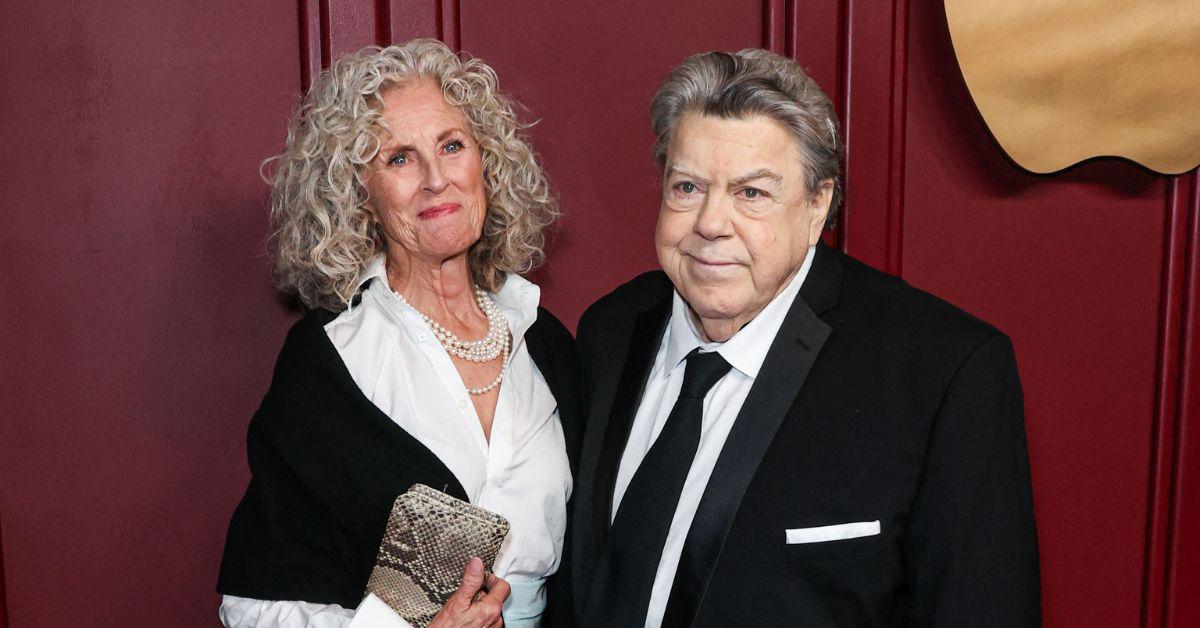 George Wendt and Bernadette Birket at the 2024 Emmy Awards.