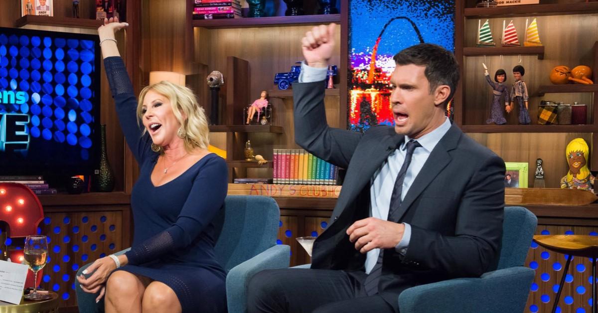 Vicki Gunvalson and Jeff Lewis on 'Watch What Happens Live' 