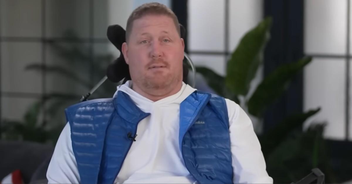 Shawn Bradley discusses the accident that left him paralyzed from the chest down.