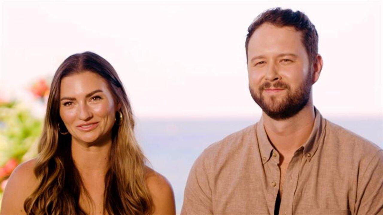 Kaitlin and Hall explain their relationship issued on the beach on Temptation Island