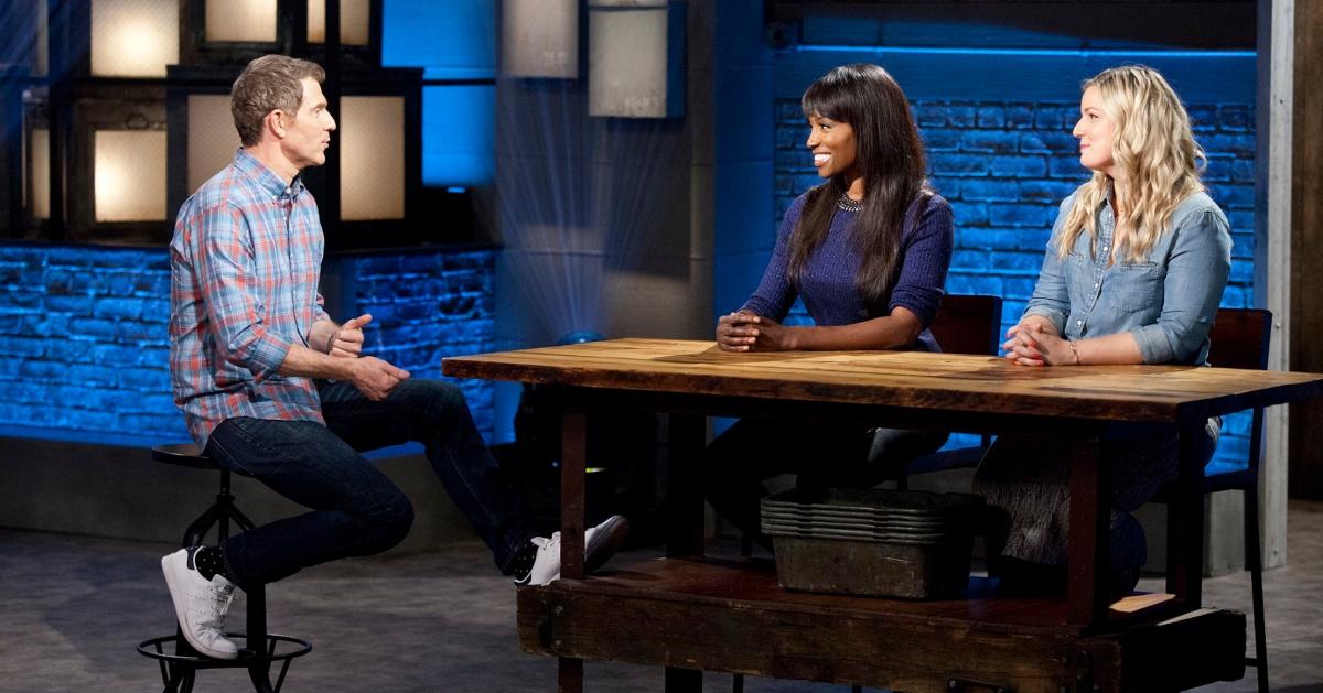 Bobby Flay with guest judges Lorraine Pascale and Damaris Phillips