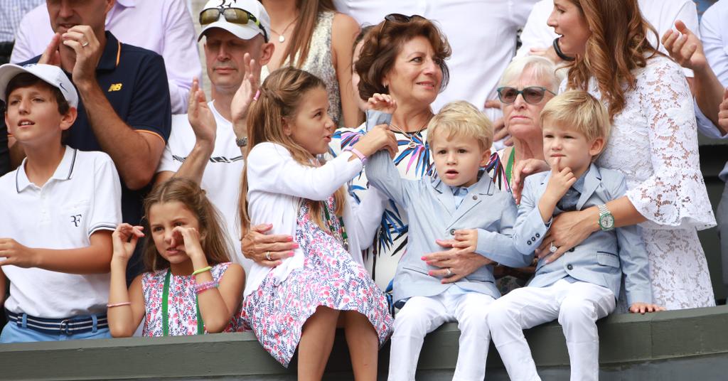 Roger Federer's Kids Make the Tennis Star One Busy Dad of Four