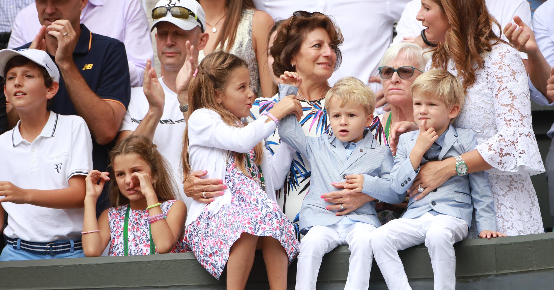 Roger Federer's Kids Make the Tennis Star One Busy Dad of Four