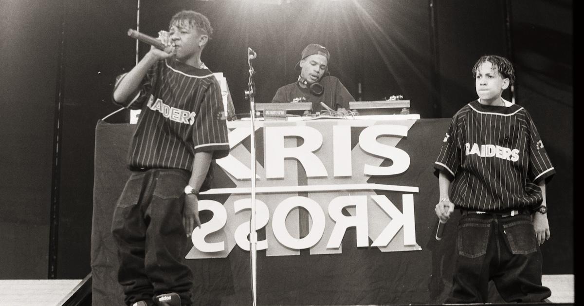 Kris Kross performs on the Michael Jackson tour (1992)