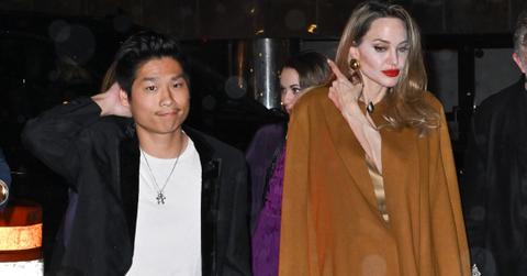 Pax Jolie-Pitt and Angelina Jolie