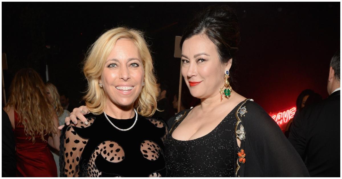 (l-r): Sutton Stracke and Jennifer Tilly