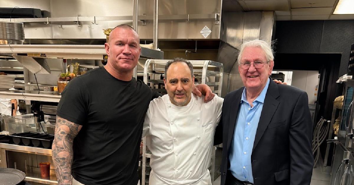 wwe star randy orton father cowboy bob orton chef barry dakake barrys downtown prime circa las vegas