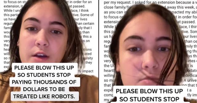 Professor Dead Friend No Exam Extension