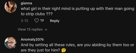 woman rules for boyfriend