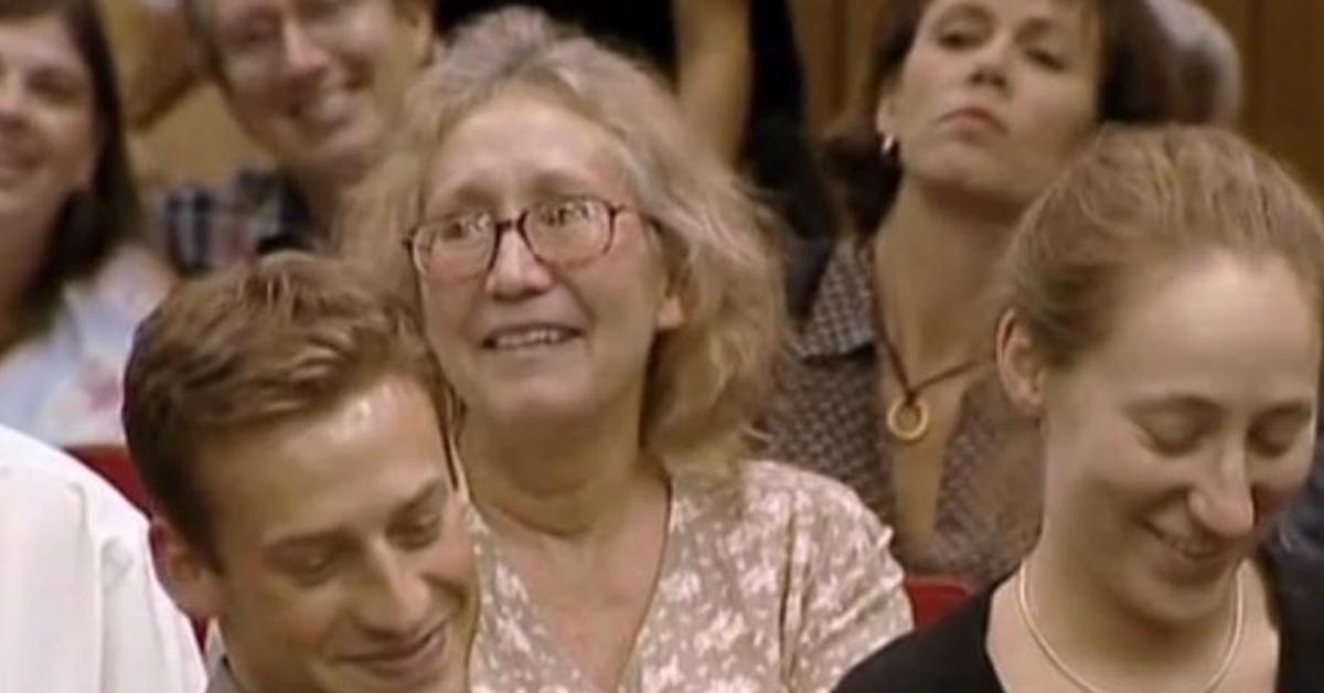 Patricia Peterson (C) at Michael Peterson's trial