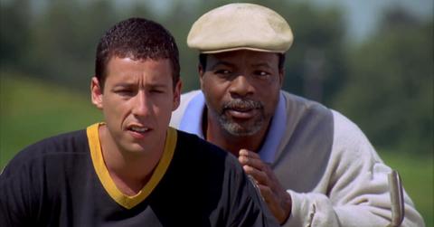 adam sandler and carl weathers in happy gilmore
