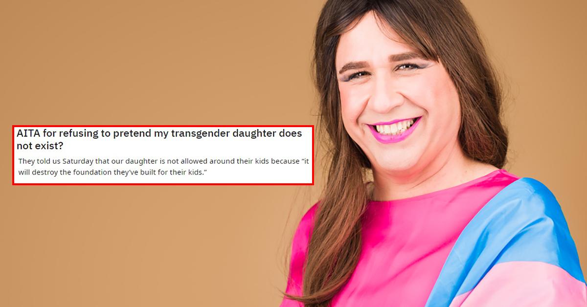 Mom Blasts "Conservative, Catholic" Relatives Who "Banned" Trans Daughter From Their House