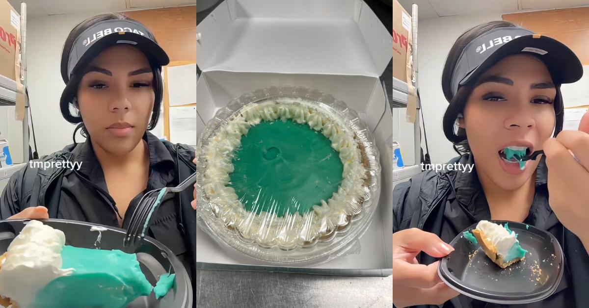 Yes, Taco Bell’s Baja Blast Pie Is Indeed Real