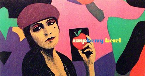 The cover for "Raspberry Beret."