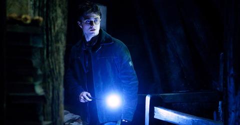 Harry Potter using lumos