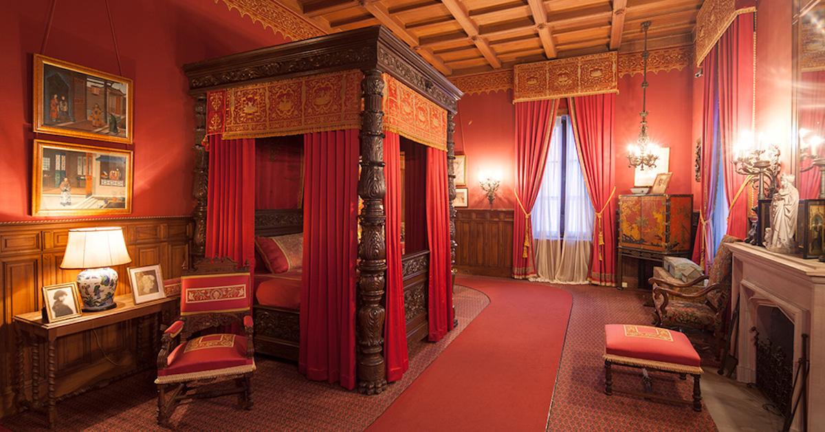 The Marble House bedroom in 'The Gilded Age'