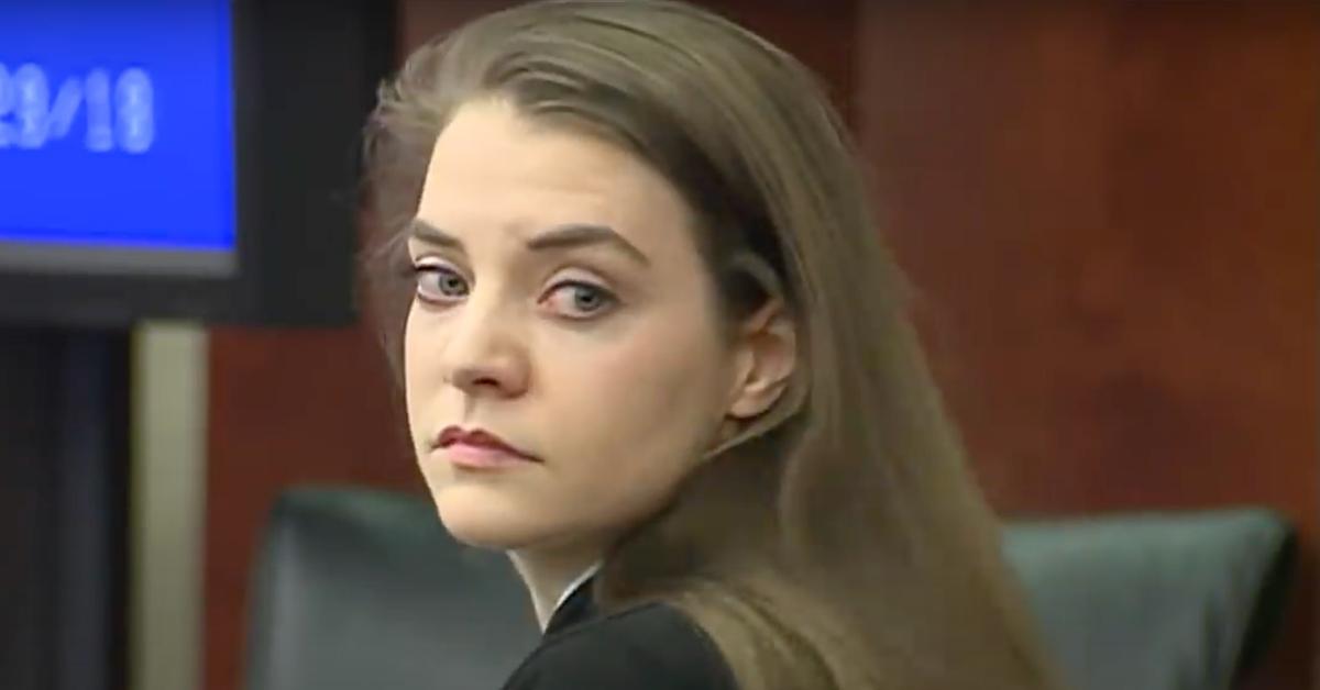 Shayna Hubers reacts to her sentencing