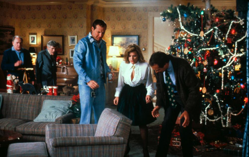 The moment after Aunt Bethany's cat get's electrocuted in 'National Lampoon's Christmas Vacation'