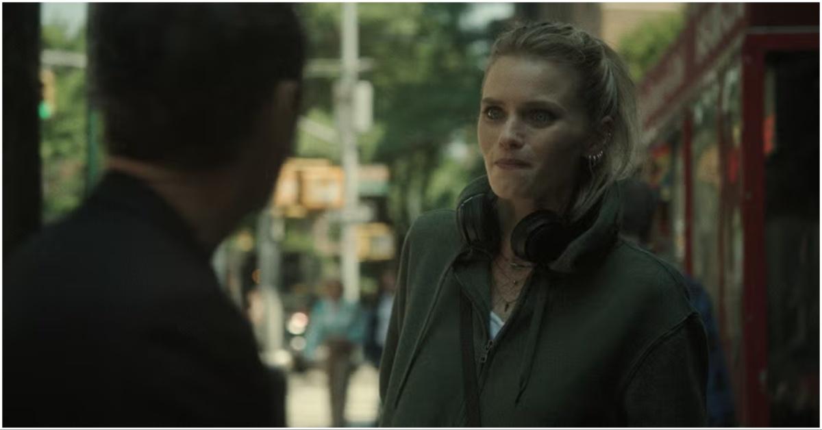 Another still of Anna from Netflix's Black Rabbit series