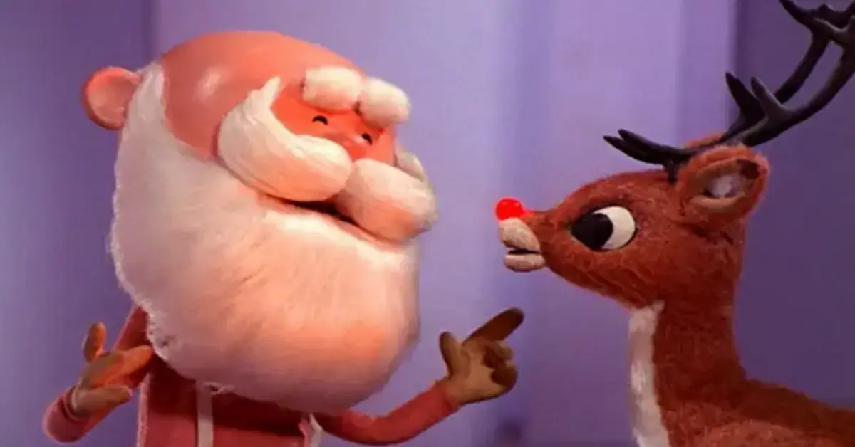 Santa and Rudolph