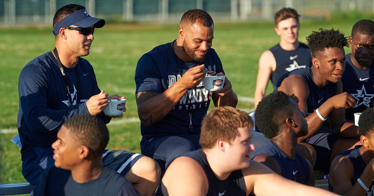 dak prescott raised by cowboys fans