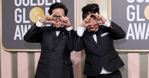 Ke Huy Quan and his wife Corinna Ke Quan, who also goes by "Echo"