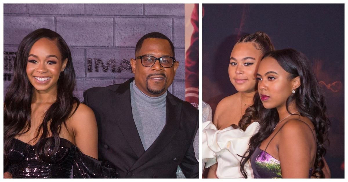 Martin Lawrence, Jasmin Lawrence, Iyanna Lawrence, Amara Lawrence