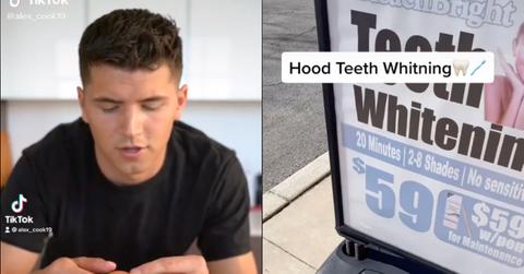 TikTokers Alex and Hoodway's interpretation of the word "valid."