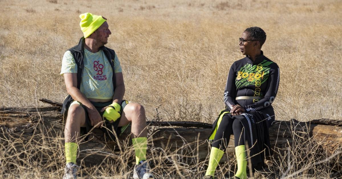 Dan Bakkedahl as Herringbone and Noma Dumezweni as Fiffany in Season 2 of 'Made for Love.' 