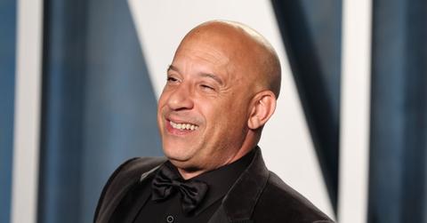 Vin Diesel attends the 2022 Vanity Fair Oscar Party