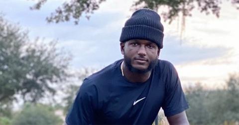 Chris Godwin with a black knit cap on.