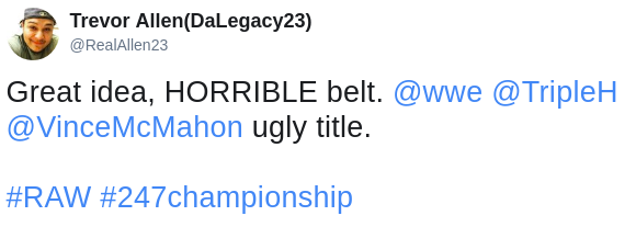 championship belt