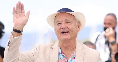 Bill Murray on the red carpet