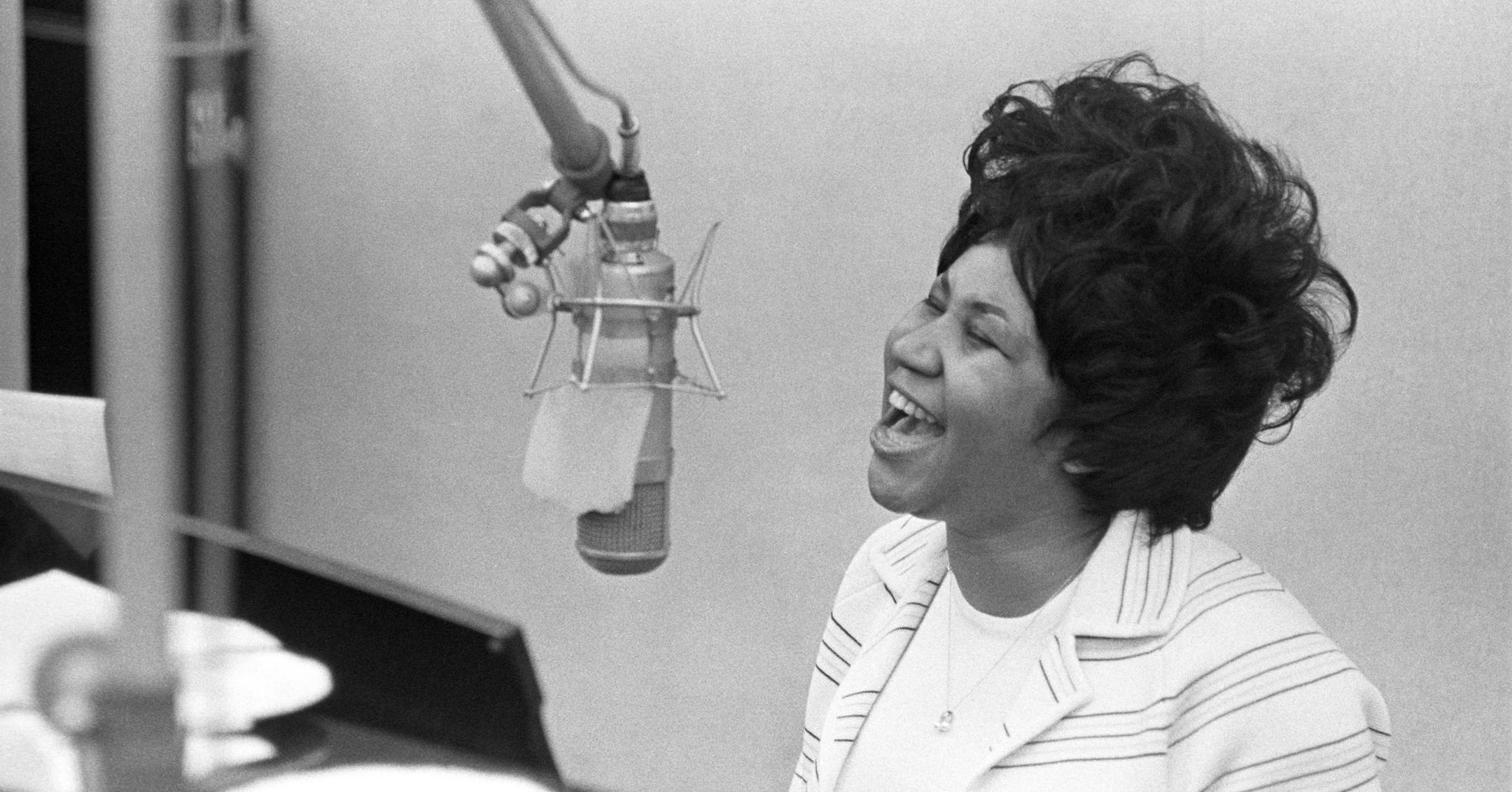 Aretha Franklin At Martin Luther King Funeral