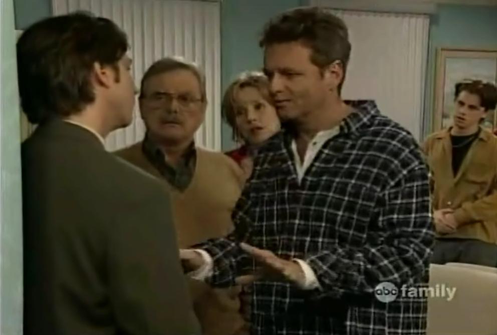 Alan confronts a cult leader on 'Boy Meets World'