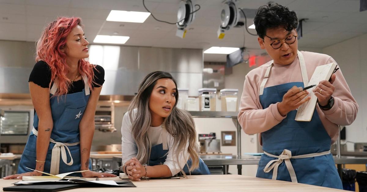 Caroline, Lan, and Luther on 'Gordon Ramsay's Food Stars'