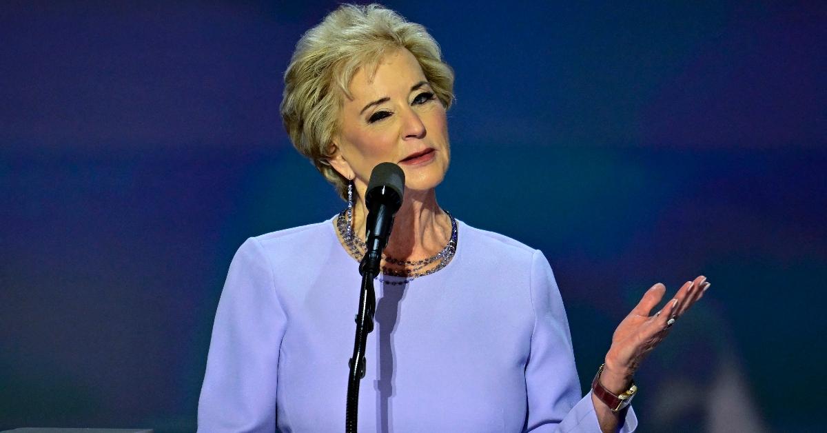 Linda McMahon at the 2024 RNC