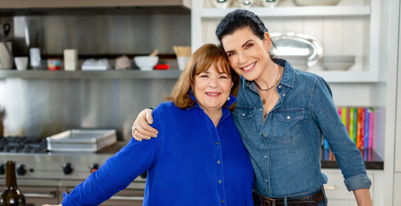 Ina Garten and Julianna Marguiles 