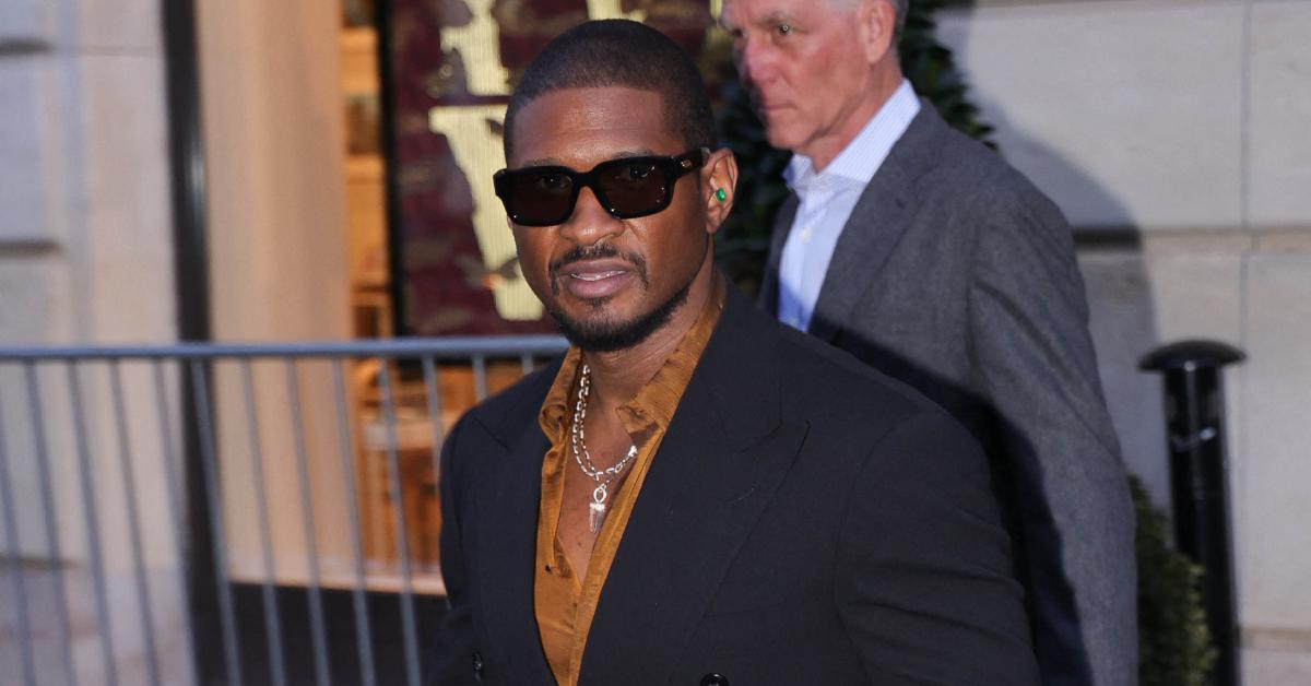 Usher in Paris on April 14, 2025.