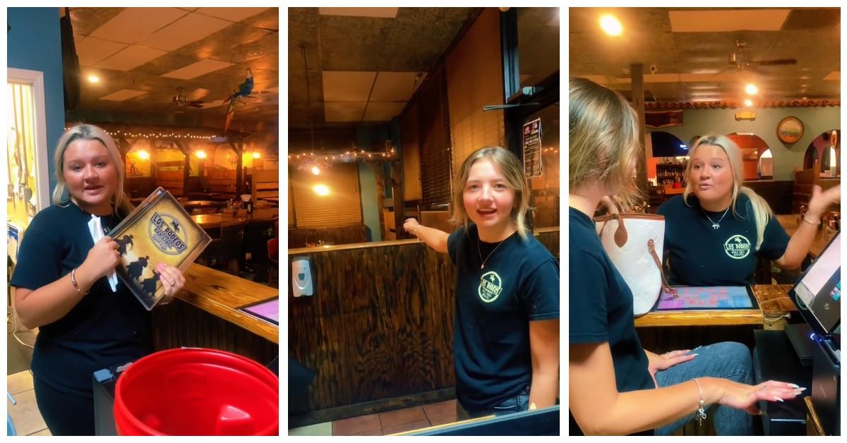 Restaurant workers mock people who request booths