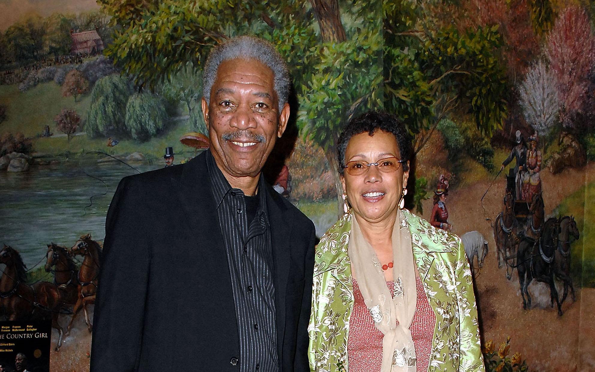 Morgan Freeman and Myrna Colley-Lee