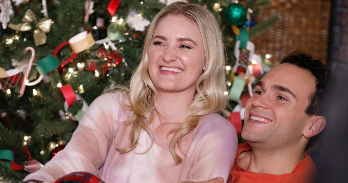 (l-r): AJ Michalka as Lainey Lewis and Troy Gentile as Barry Goldberg