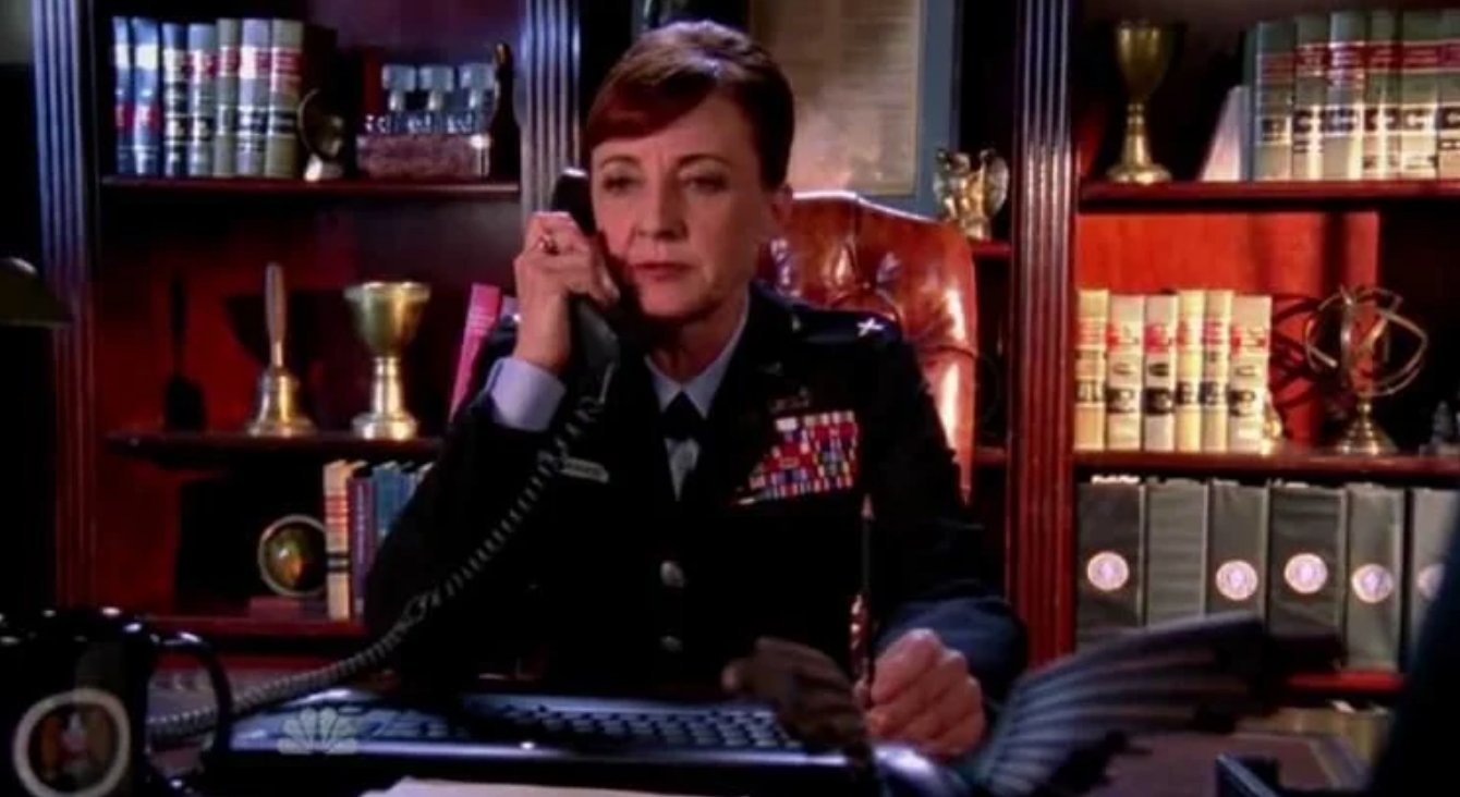 Brigadier General Diane Beckman on 'Chuck'.