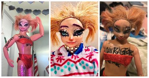 Jasper the doll on Tiktok