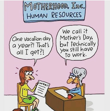 Mother's Day cartoon