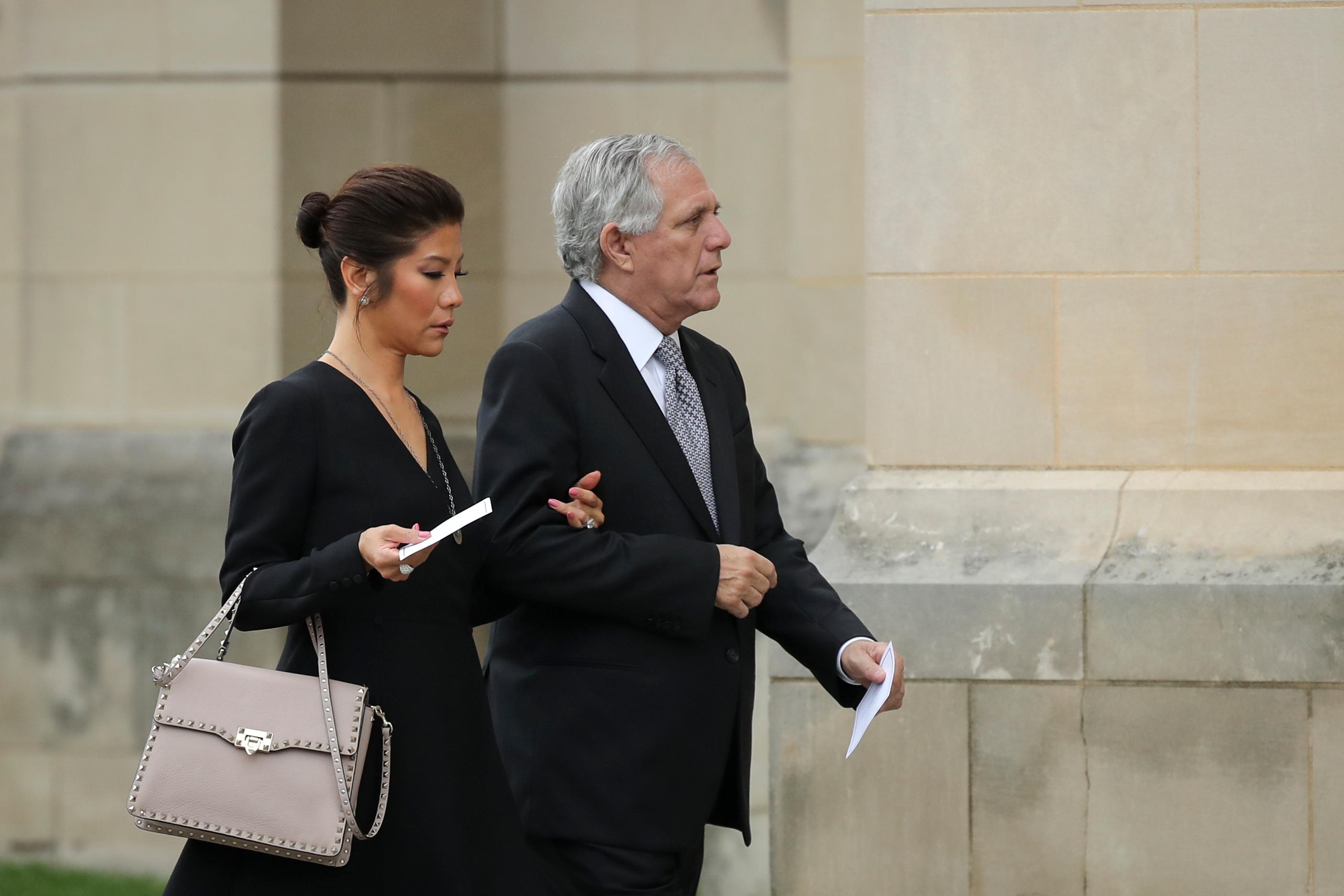 Julie Chen and Les Moonves