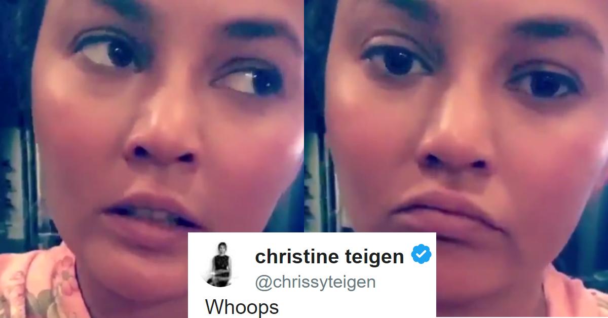 Chrissy Teigen Suffers Nip Slip on SnapChat: American Model 'Apologises'  For Having Nipples & Shuts Down Shamers