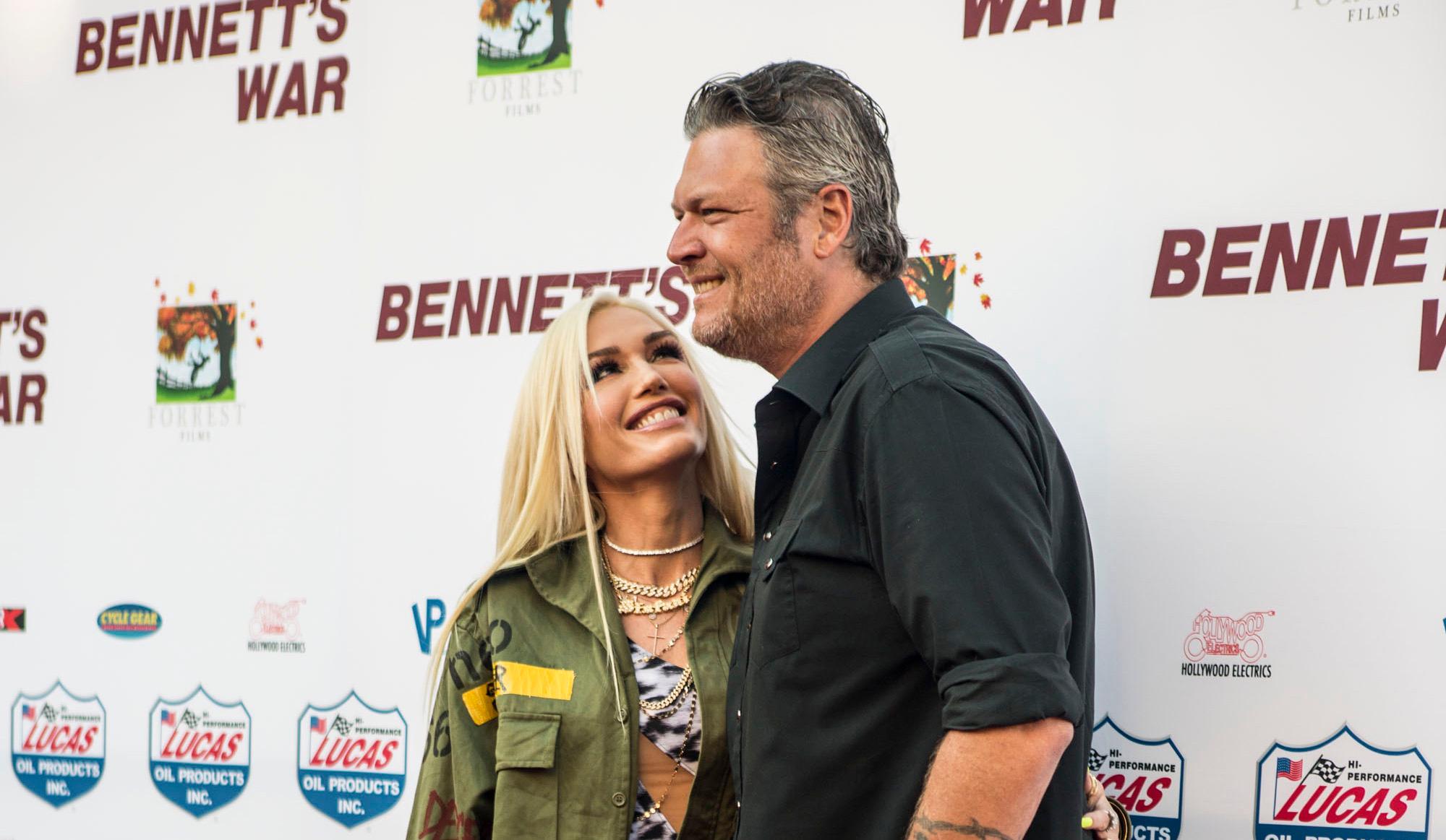 Blake Shelton and Gwen Stefani